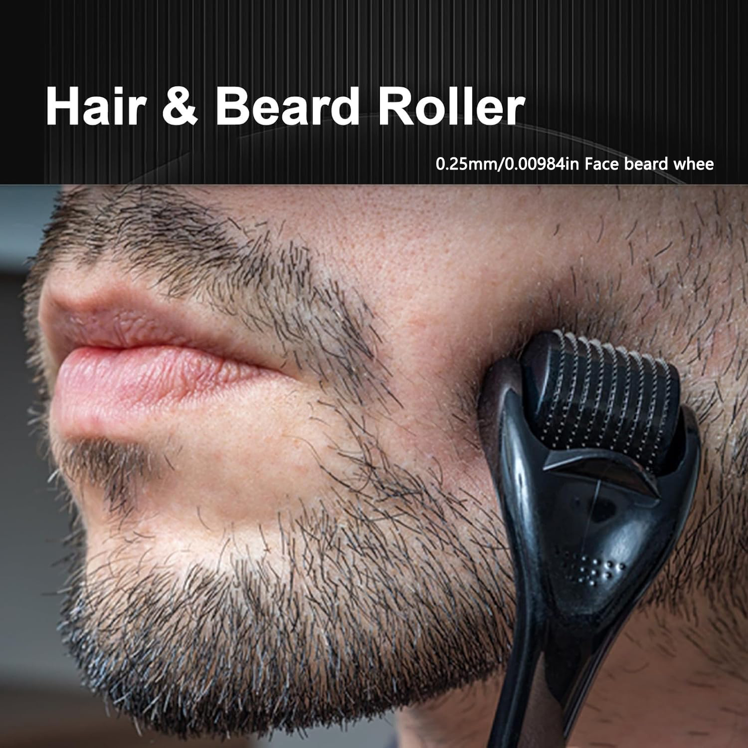 Cross-border Amazon 540 microneedle roller needle roller beauty face import massage scalp beard needle roller beauty salon