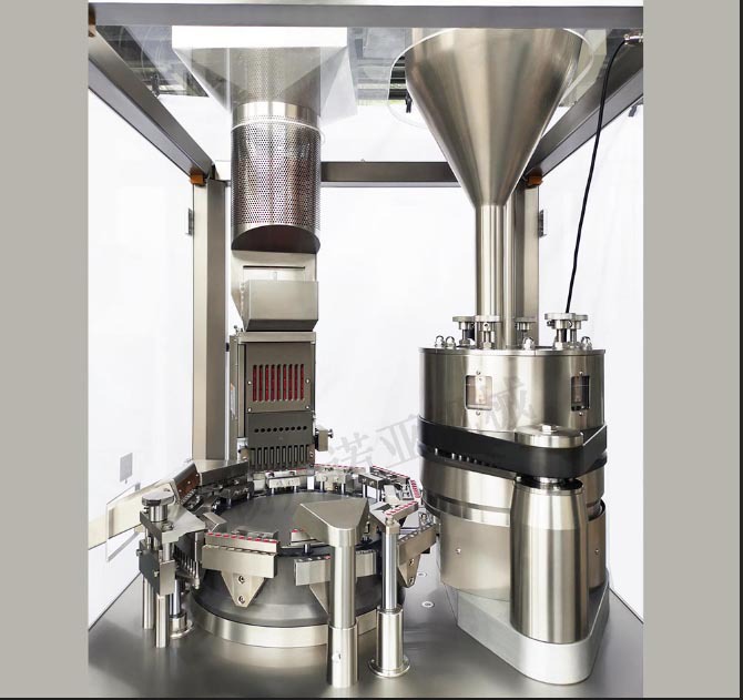 Njp-800 Automatic Capsule Filling Machine Stainless Steel Medicine Health Care Product Capsule Filler Factory Direct Sales