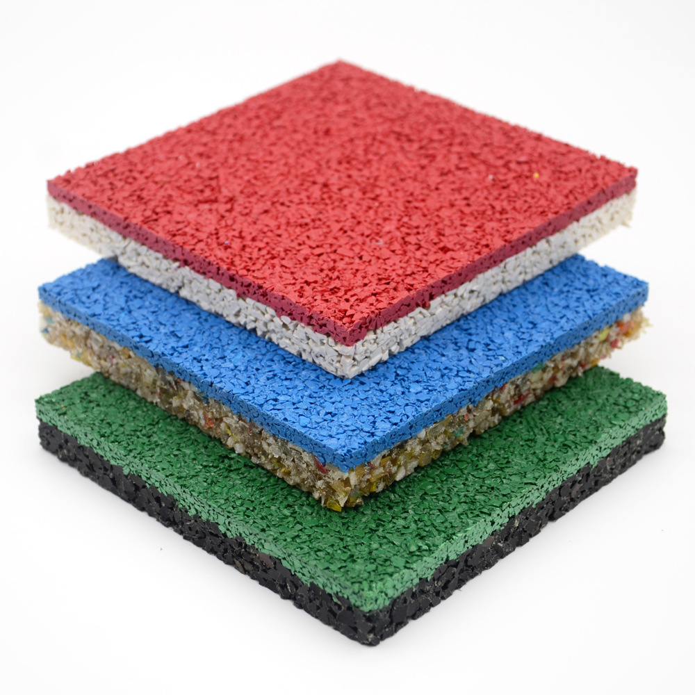 EPDM elastic plastic surface, runway, EPDM fitness trail, playground plastic surface material manufacturers