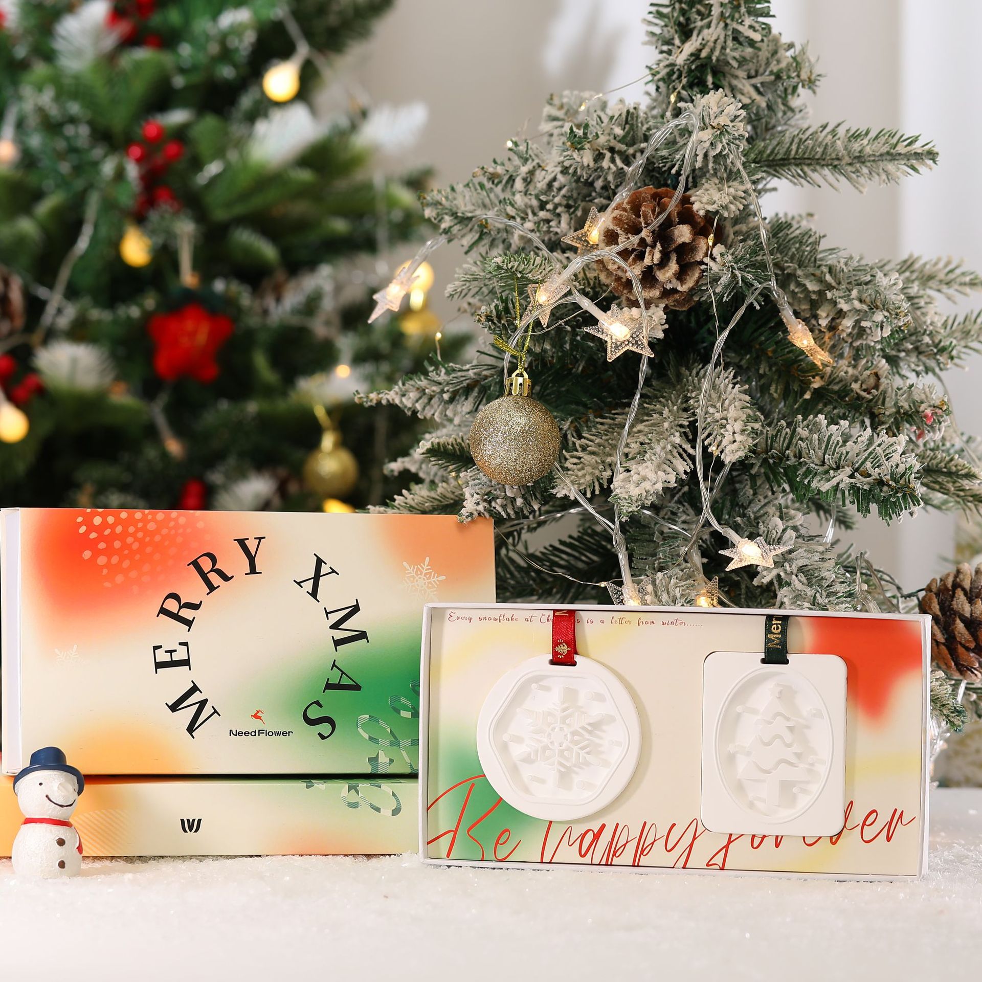 Christmas Gift Limited Gift Aromatherapy Gypsum Pendant Car Indoor Bedroom Wardrobe Diffuser Birthday Gift