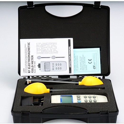 Taiwan Luchang Emf-839 Medium and High Frequency Electromagnetic Field Tester Emf839 Field Strength Meter