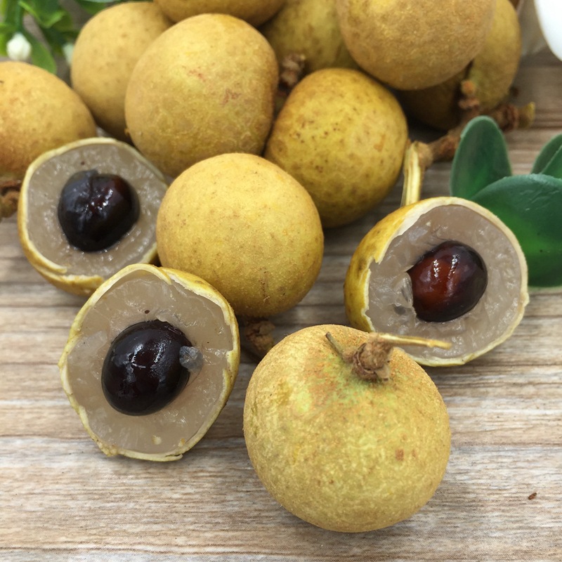 Fresh Imported Thai Longan Tropical Fruit for Pregnant Women, Small, Thin-Skinned, Seedless, Branch-Free Fresh Fruit