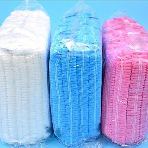 Одноразовая шапка для кухни, пылезащитная, 100/упаковка