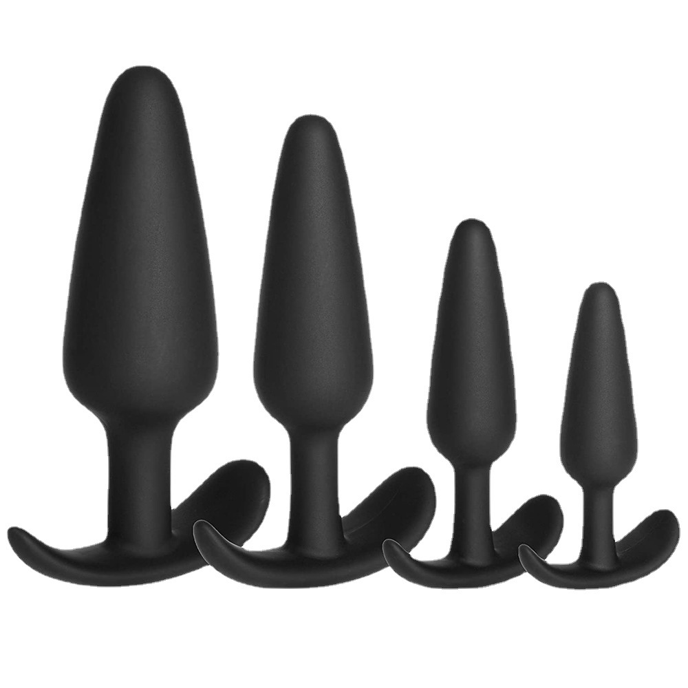 Back court toys magic elf anal plug 4-piece adult fun Health Care sex products back court beads manufacturers wholesale