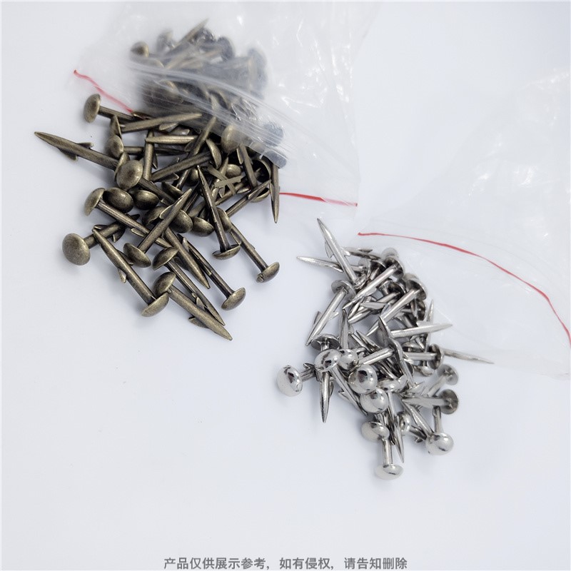 Фабричный прямой заказ на декоративные металлические шипы для обуви, цинковый сплав