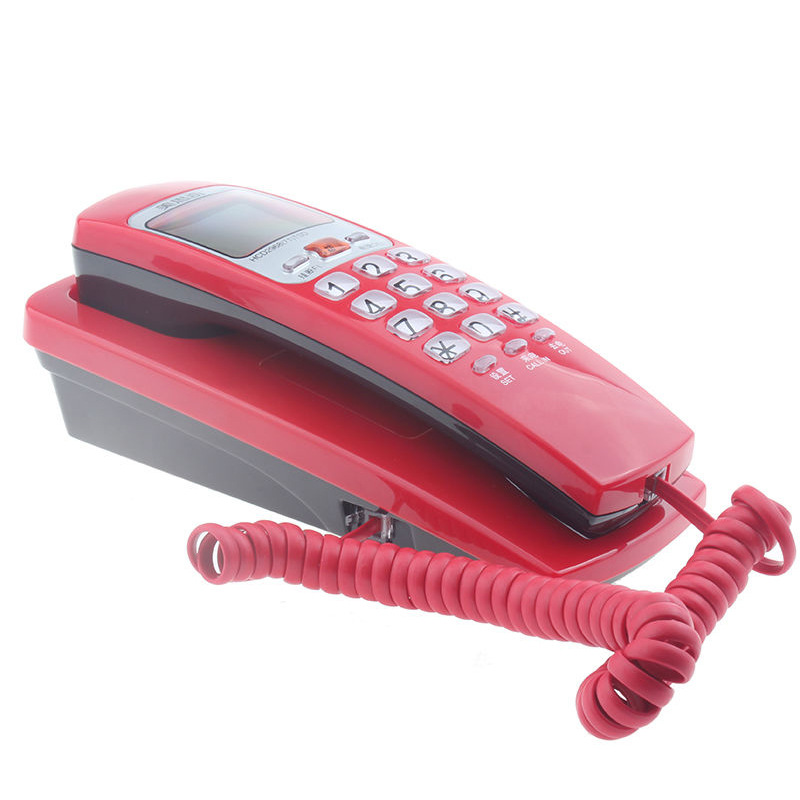 Meisiqi 1005 Wall-mounted Telephone Caller Display Landline Fashion Hotel Home Fixed Phone