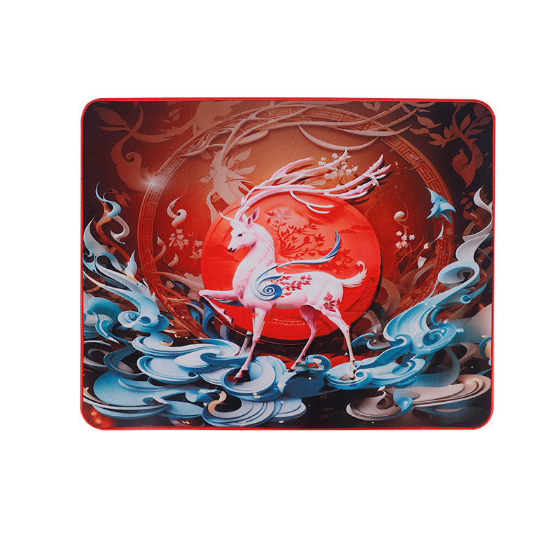 E-Sports Special Mouse Pad Fps Smooth Control Point Men's and Women's Gaming Mouse Pad Natural Rubber Thickeneded Anti-Slip Pad