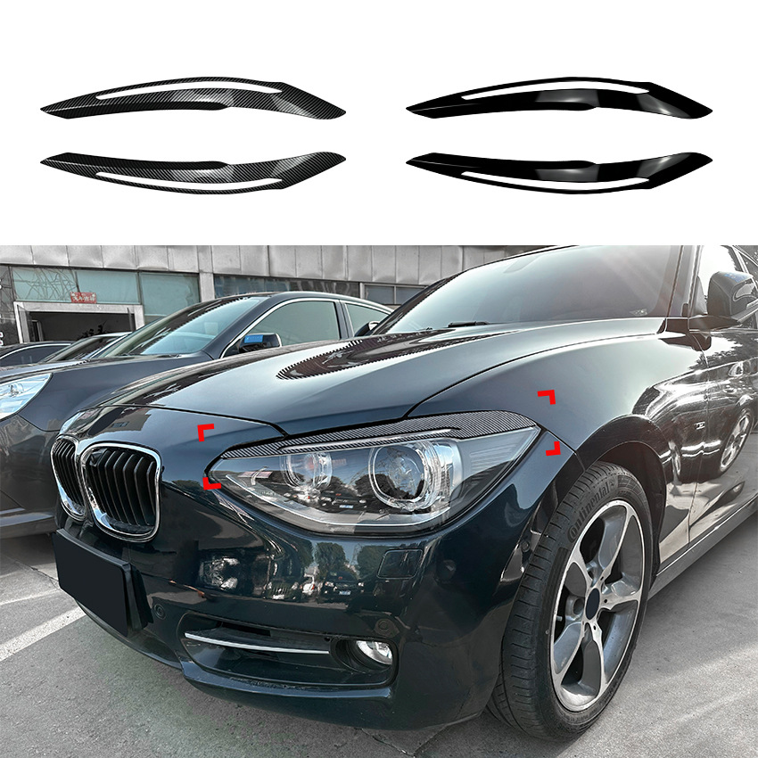 Подходит для BMW 1 Series F20 F21 2011-2014, наклейки на брови фар, модификация