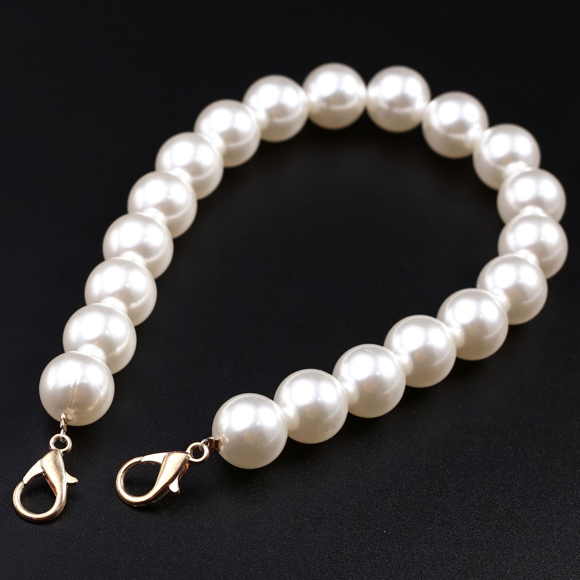 High Gloss Pearl Bag Chain, Luggage Chain Accessories, Bag Extension Chain