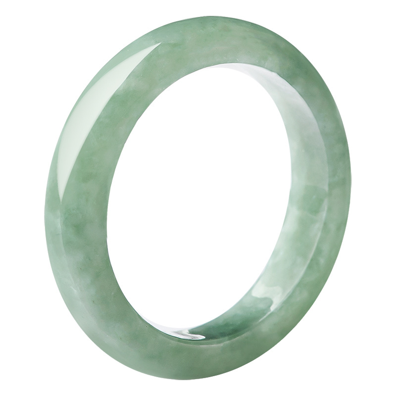 Natural Jade A-Grade Bean Ring for Men and Women, Jade Ring for Men and Women, Hand Ornaments, Jewelry, Sihui Jade Wholesale