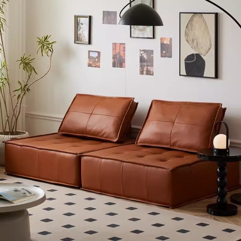 Piedmont Square Sofa Living Room Small Apartment Free Combination Tofu Block Hotel B&B Module Sofa Supply