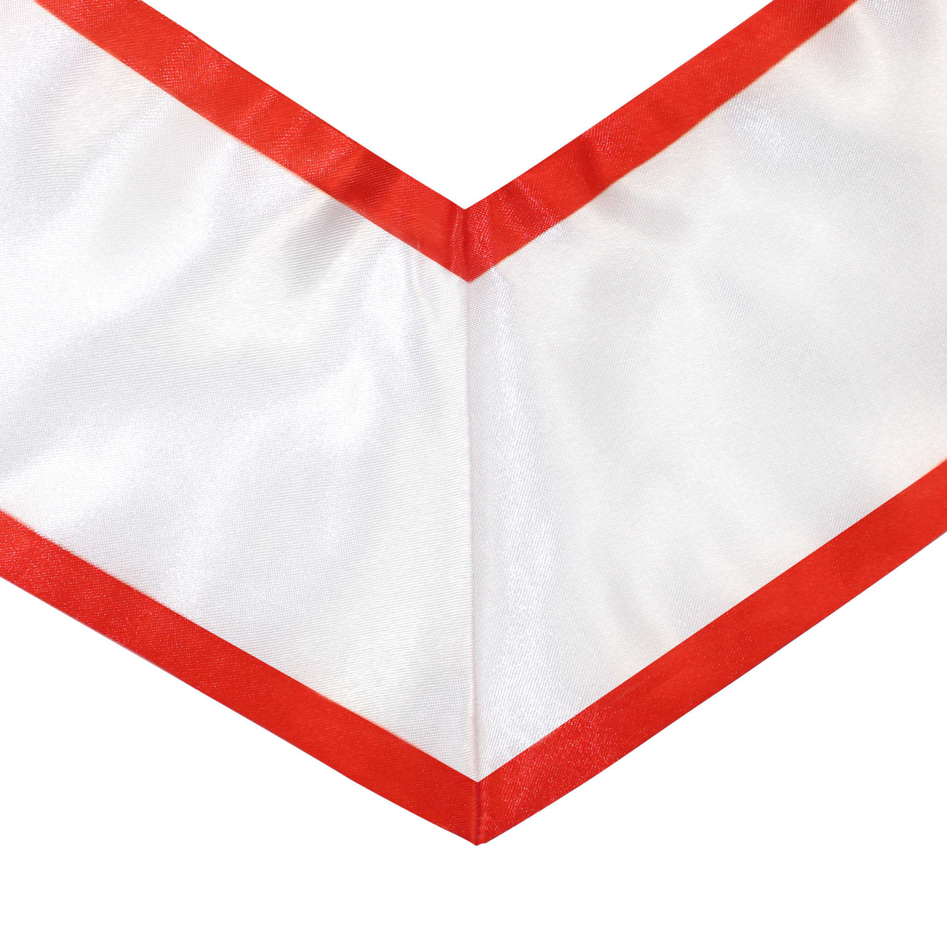Custom Satin Graduation Ceremonial Sash with Printed Edge for European and American University Graduation Ceremony