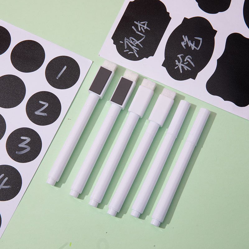 Erasable whiteboard pen White green LED light board pen liquid chalk blackboard pen glass pen color light board pen