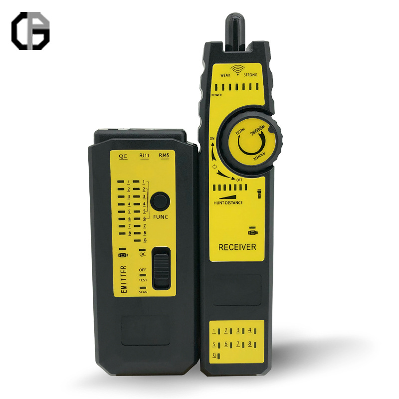 Factory wholesale network telephone line finder single-head on-off tester network cable tester adjustable sensitivity