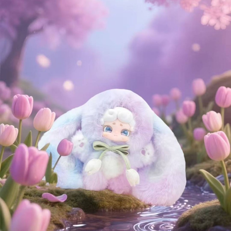 《Luckydeernai Good Night Bunny Series》Good Night Bunny Second Generation Secret Garden Series Authentic Blind