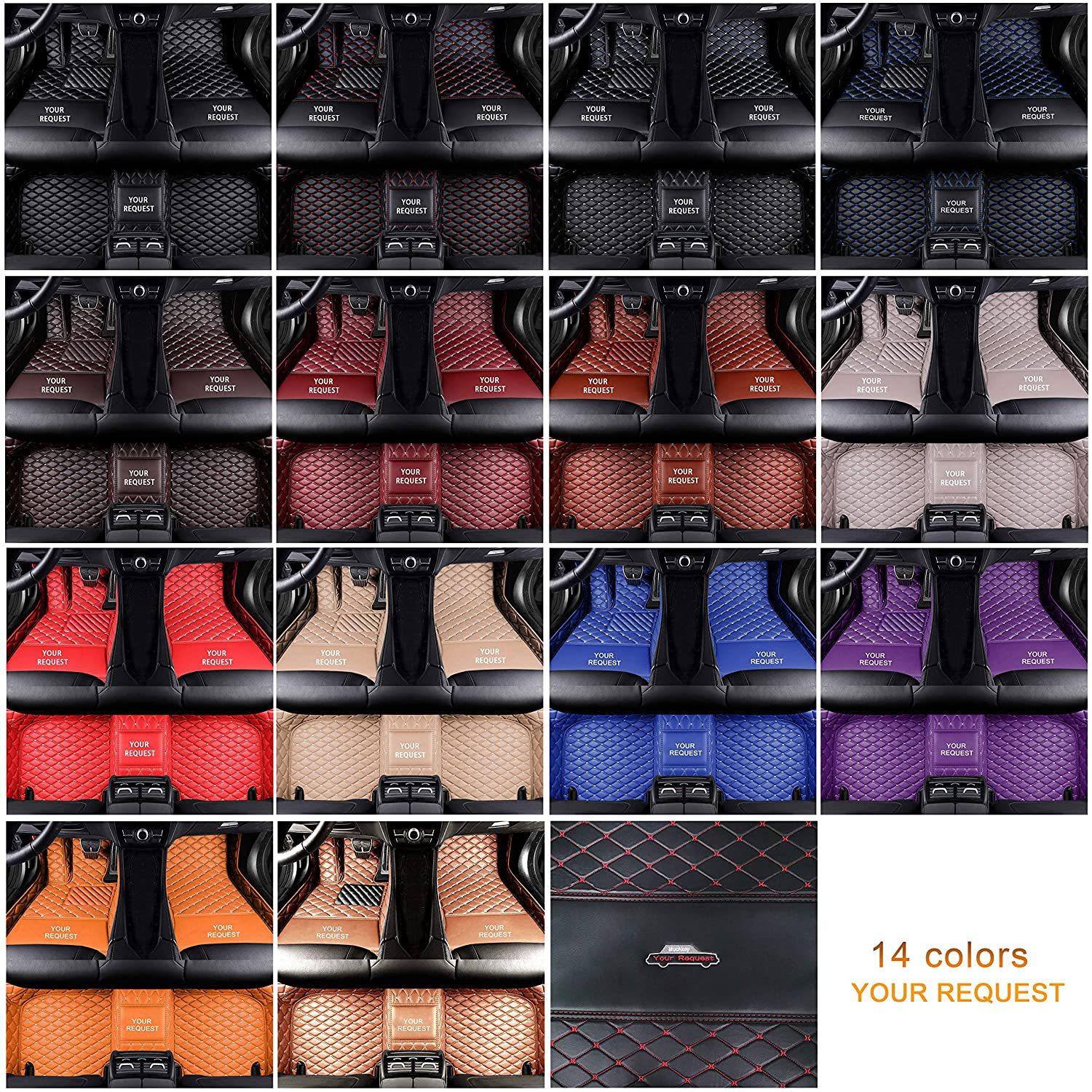 Hong Kong version right-hand drive car mat right-hand drive car double-layer wire ring foot mat Hong Kong and Macao version right-hand drive peptide car carpet carpet