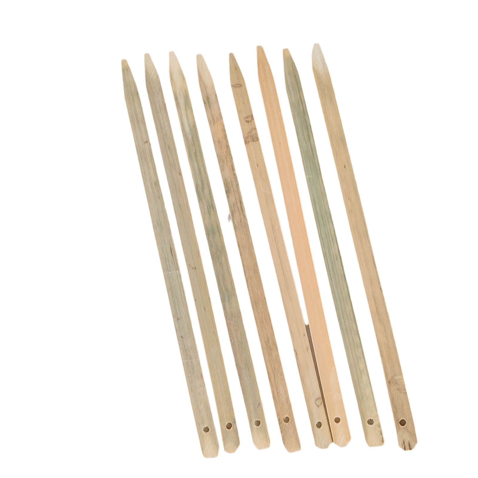 Handmade bamboo fan handle fan bone bamboo fan diy material package auxiliary material Chinese style art group fan bamboo handle