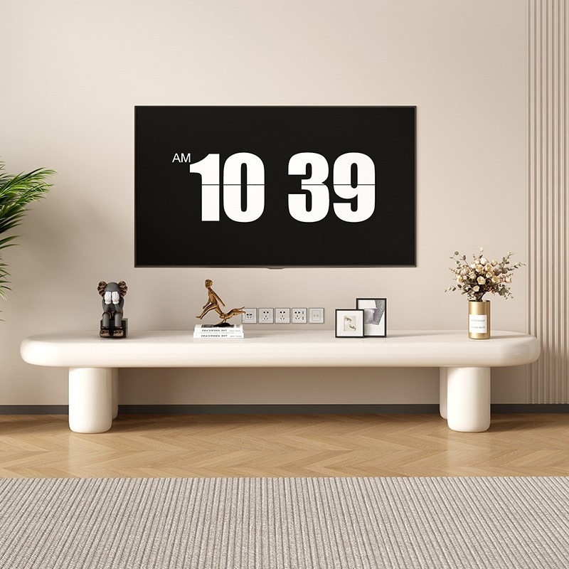 Cream Cloud Coffee Table Tv Cabinet Nordic Simple Modern Small Apartment Living Room Special-Shaped Low Tea Table Amazon