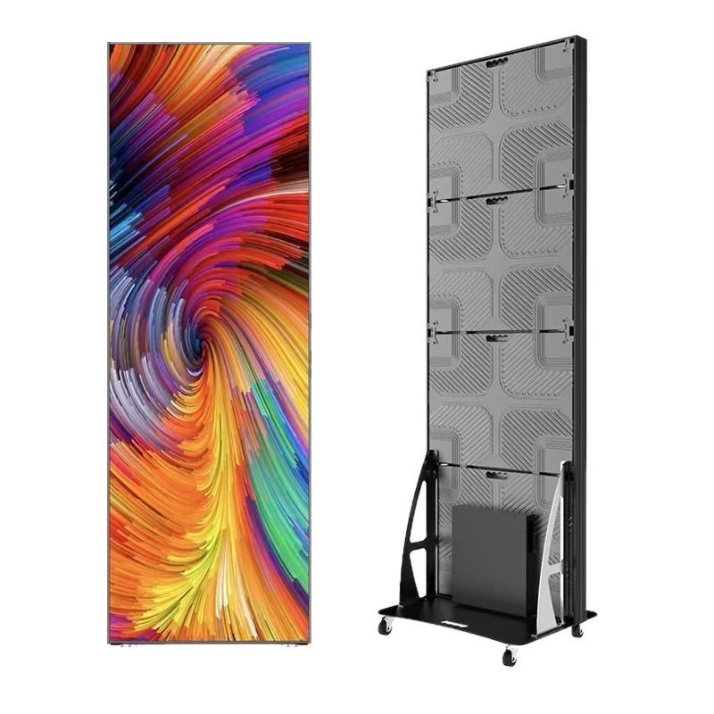 Double-Sided Display Led Poster Screen Digital Advertising Machine Poster Screen Outdoor Floor-Standing Led Advertising Machine