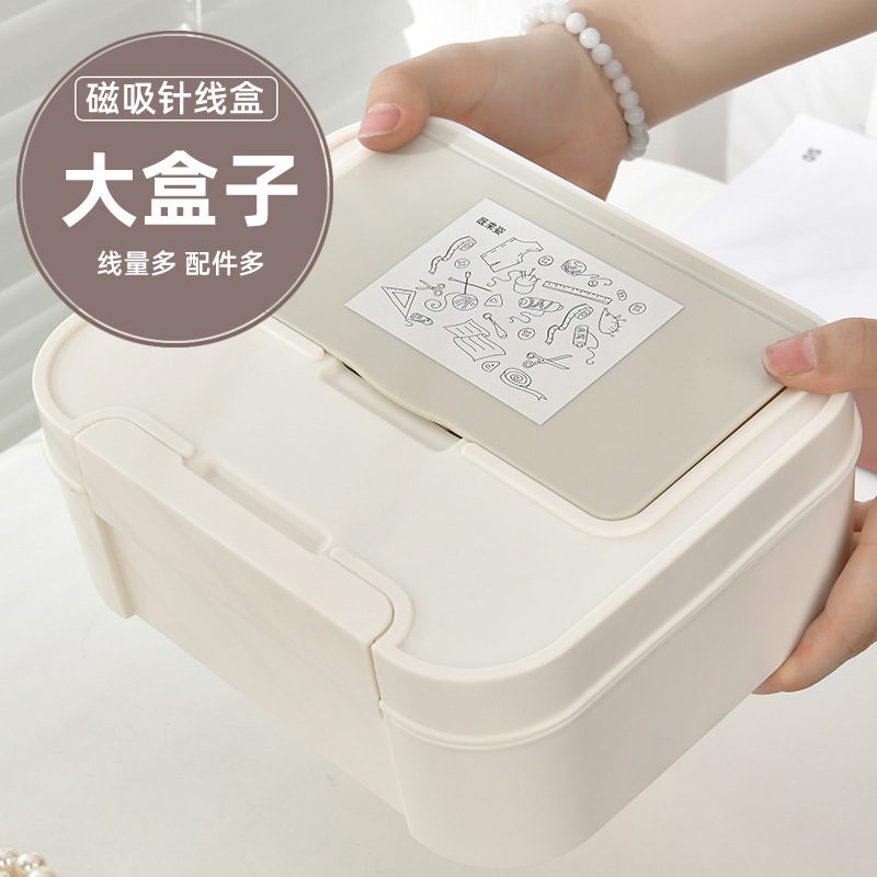 Набор швейной коробки высокого качества, практичный, большой объем для общежития