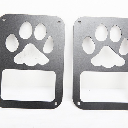 Taillight frame guard plate flat lampshade Shepherd rear taillight frame modification accessories Price non-price