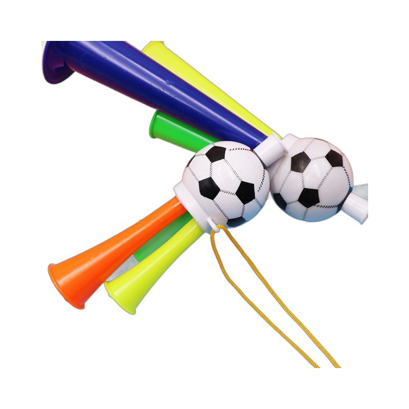 Football trumpet creative small gifts children's toys playing musical instruments games cheer props plastic toys