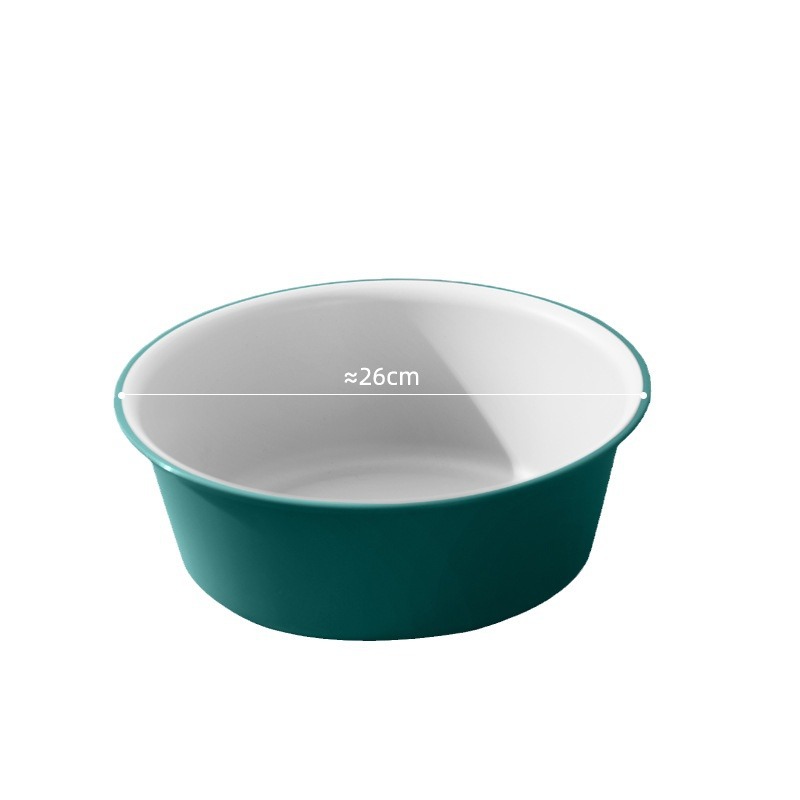 Casual Household Washbasin Plastic Laundry Foot Soak Large Student Dormitory Laundry Thickeneded High Temperature Resistant Small Basin