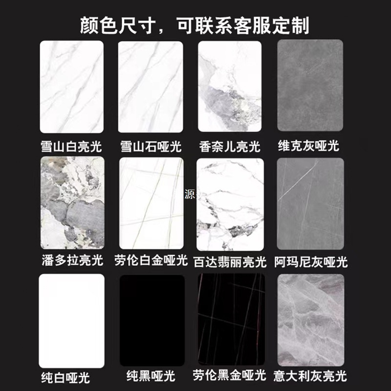 Milk Tea Shop Commercial Slate Table Cafe Western Restaurant Long Table Snack Shop Noodle Shop Buffet Fast Food Restaurant Tables and Chairs