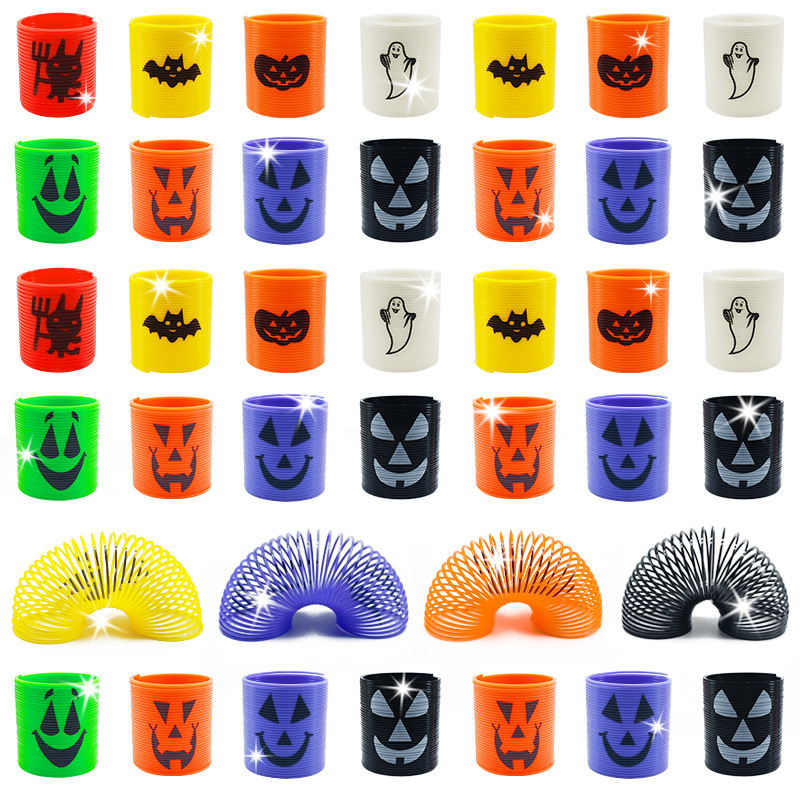 Кросс-Бордер Хэллоуин Пластиковый Весенний Круг Наука и Образование Веселый Многоуровневый Мини Радужный Круг Уличные Игрушки Оптовая Продажа