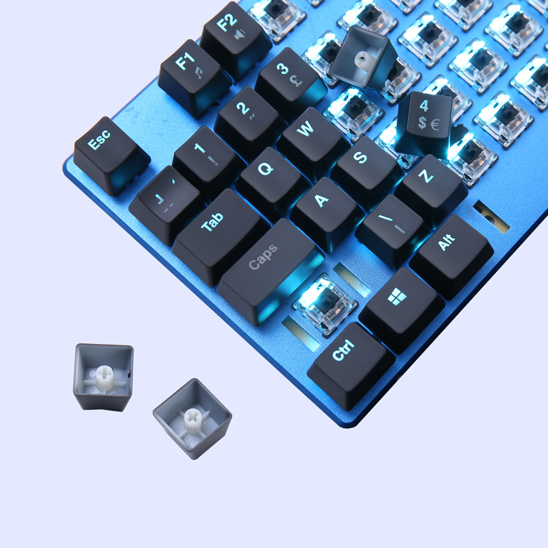 ABS/PBT механическая клавиатура клавиша капа сублимация лазерная гравировка индивидуальный узор прозрачный оптом