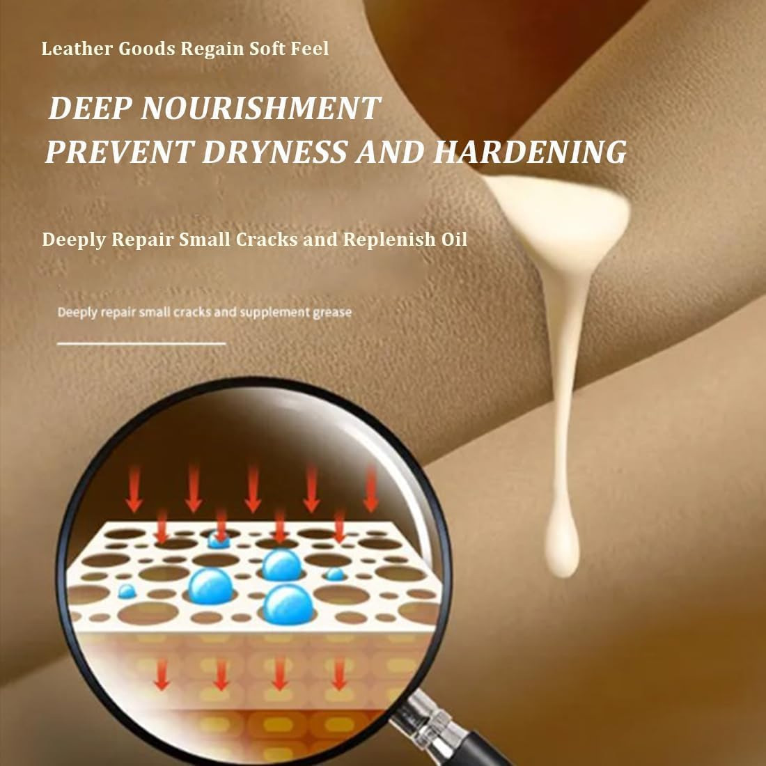 Smart owl furniture oil paste furniture oil paste/leather oil paste with wild bristle brush household