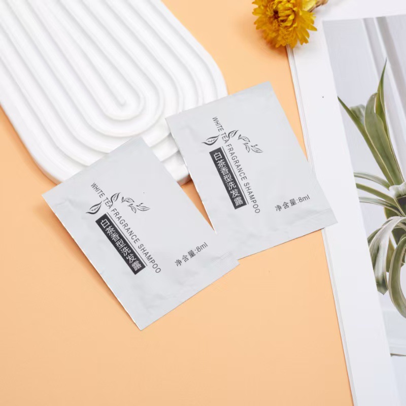 Hotel Disposable Toiletries 8g Bag Shower Gel Shower Gel Shampoo Shampoo Travel