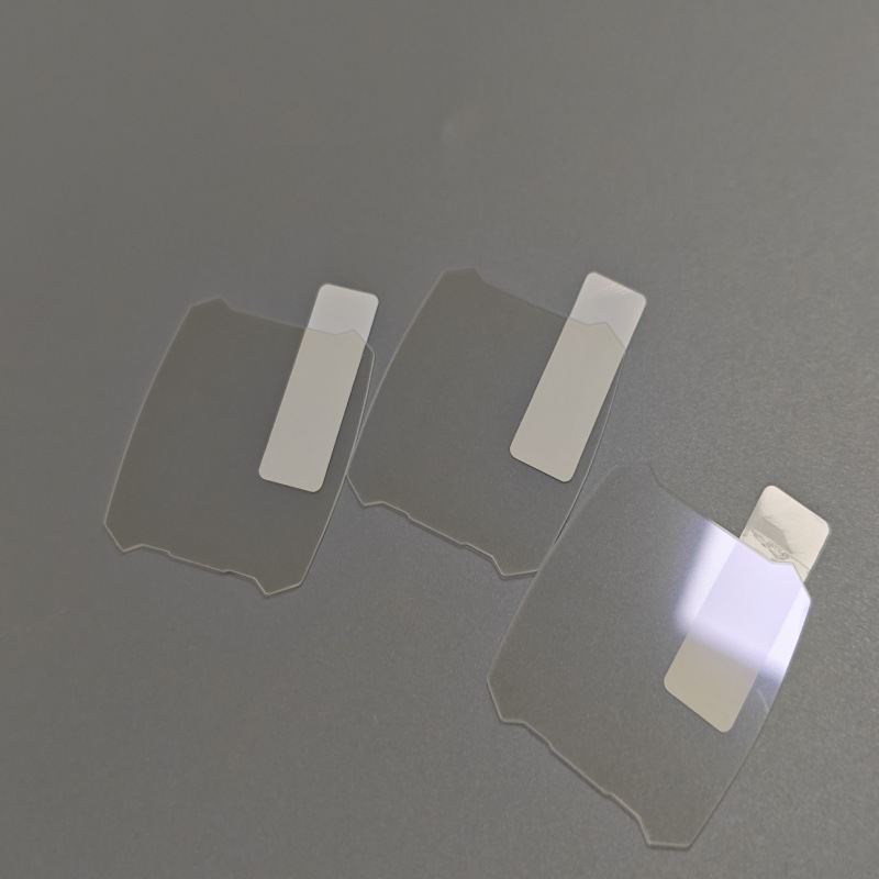 Suitable for Little Genius Z11 Watch Tempered Film Glass Film Watch Protective Film Purple Light Blue Light Dustproof and Scratch-Proof