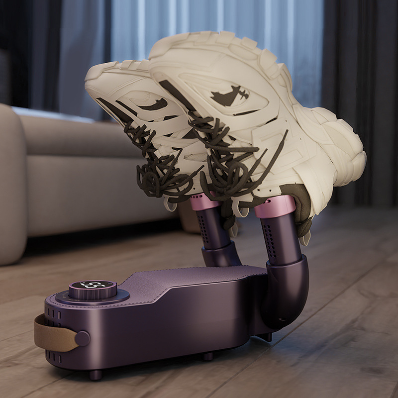 2025 New Shoe Dryer Home Intelligent Purple Light Dehumidification Deodorizing Shoe Dryer Portable Foldable Telescopic Dryer