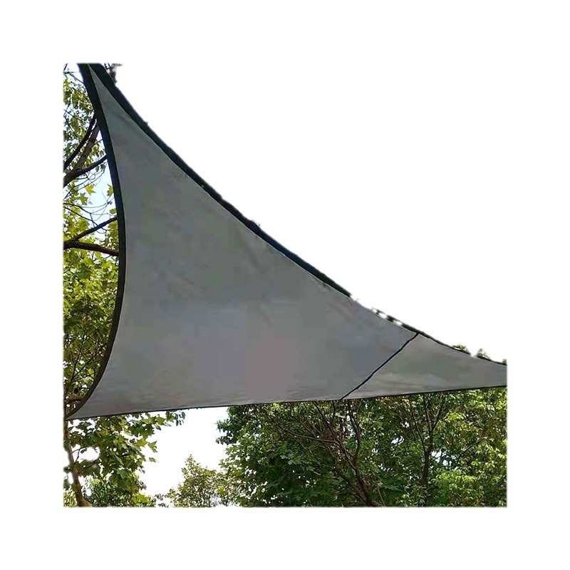 Cross-Border Triangular Sunshade 420D Oxford Cloth Polyester Waterproof and Anti-Scratch Outdoor Canopy Sunshade