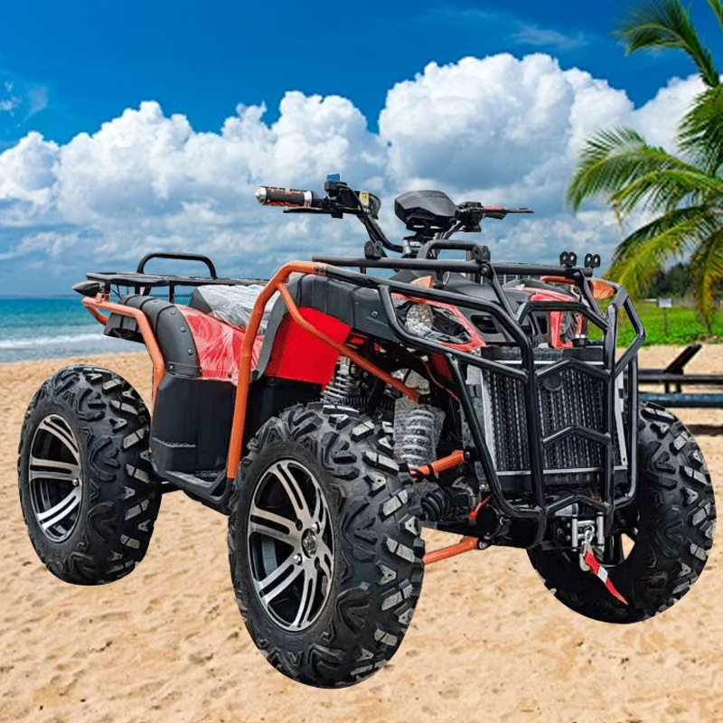 Atv All-Terrain Beach Motorcycle Gasoline Outlet Four-Wheel Drive Large 200-350Cc Mountain Adult Four-Wheel Off-Road