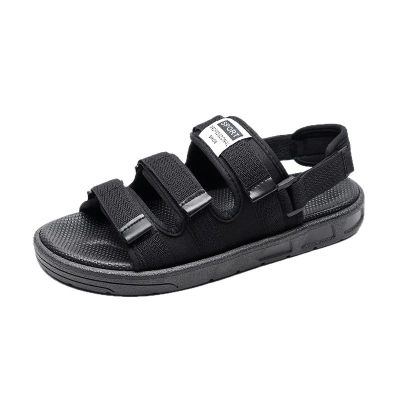 2024 new sandals men's summer slippers dual-use beach shoes men's Vietnam sandals Korean fashion couple outdoor fashion