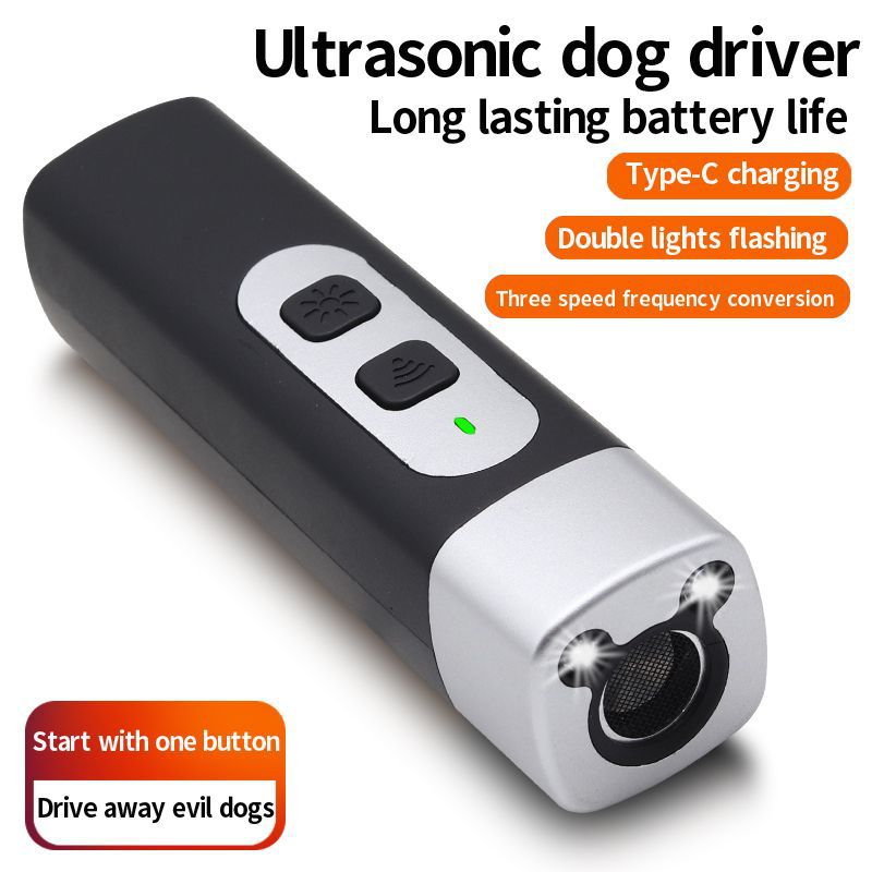 Pet Ultrasonic Dog Repeller Dog Training Device Amazon's Popular Anti-Barking Device Handheld Portable Cross-Border Outdoor Dog Repeller