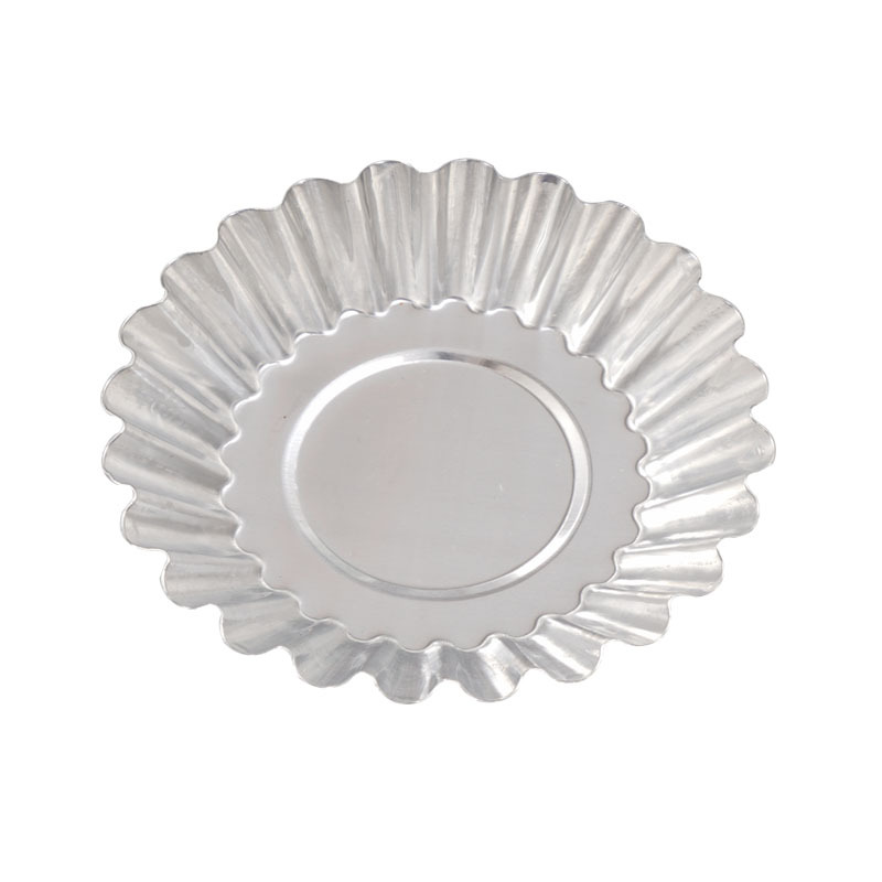 Reusable Egg Tart Mold Baking Cake Pudding Mold Aluminum Thick Chrysanthemum Bowl Cake Mooncake Mold