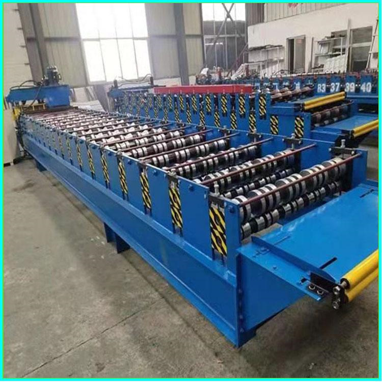 Dual-Purpose Glazed Tile Forming Machine, Tile Pressing Machine, 800/840 Bamboo Glazed Tile Machine