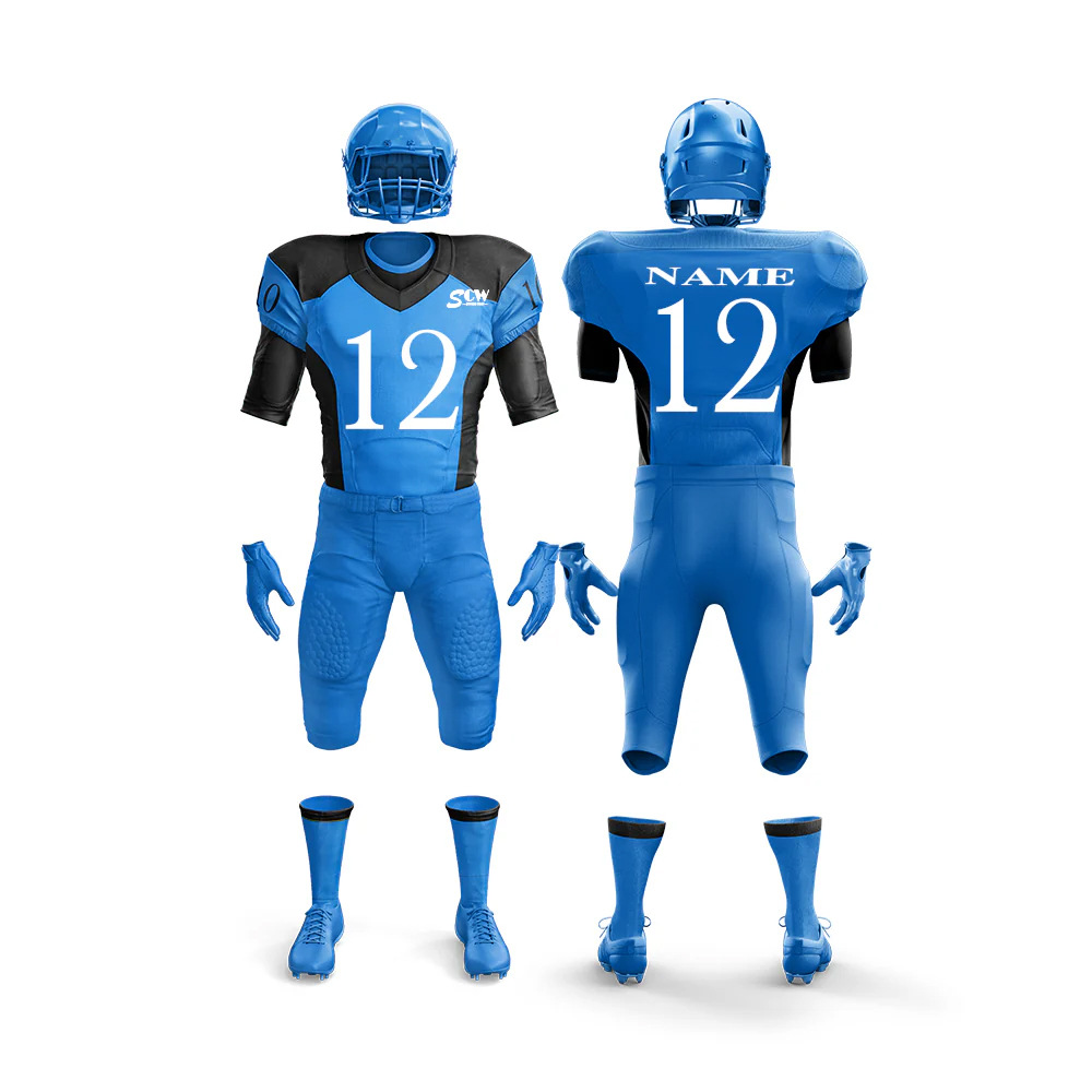 Customized American Football Rugby Uniforms, Game Jerseys, Rugby Training Uniforms, Sports Suits with Printed Ball Numbers and Logos