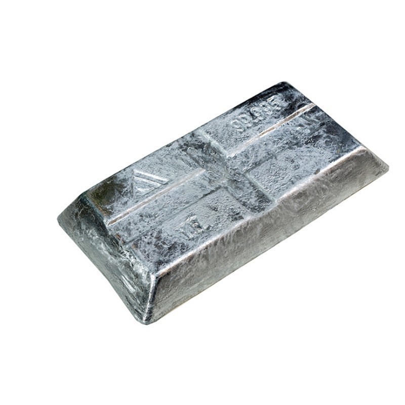 Zinc Ingot Industrial Grade Zinc Alloy Material Electroplating Die-Casting Zinc Block Metal Spray Paint Anti-Corrosion Zinc Ingot Zinc Block
