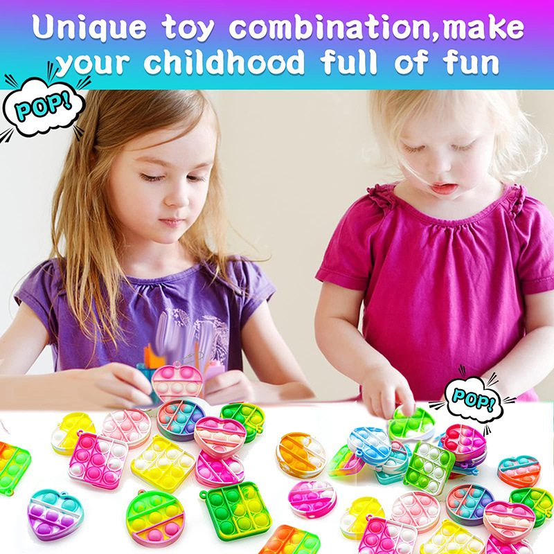 Press LeLe Rodent Extermination Pioneer Decompression Toy Key Pendant Bubble Leo Silicone Decompression Toy Keychain Pendant