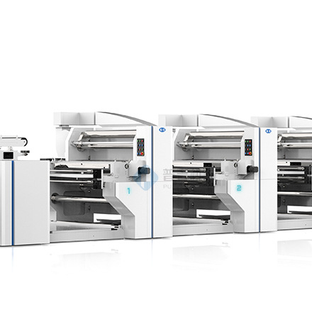 Unit Flexographic Printing Machine Plastic Film Pe Four-Six Color Double Drying Tunnel Printing Machine Fully Automatic Suitable for Paper