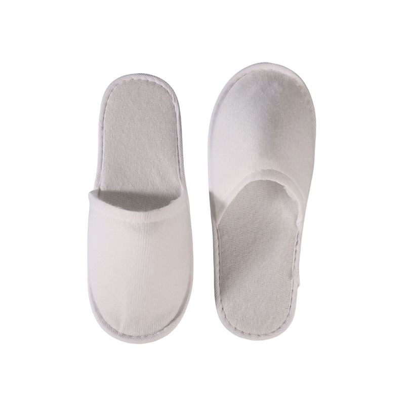 Disposable Slippers Hotel Special Hotel Homestay Beauty Salon Hospitality Non-slip Thickened Plush Baotou Slippers