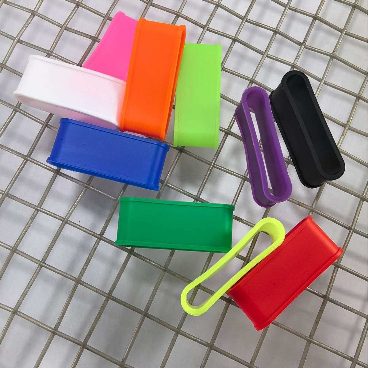 Tennis Racket Badminton Racket Pickleball Racket Grip Hand Glue Small Ring Sweat-Absorbent Belt Sealing Fixed Rubber Ring Mouth Ring