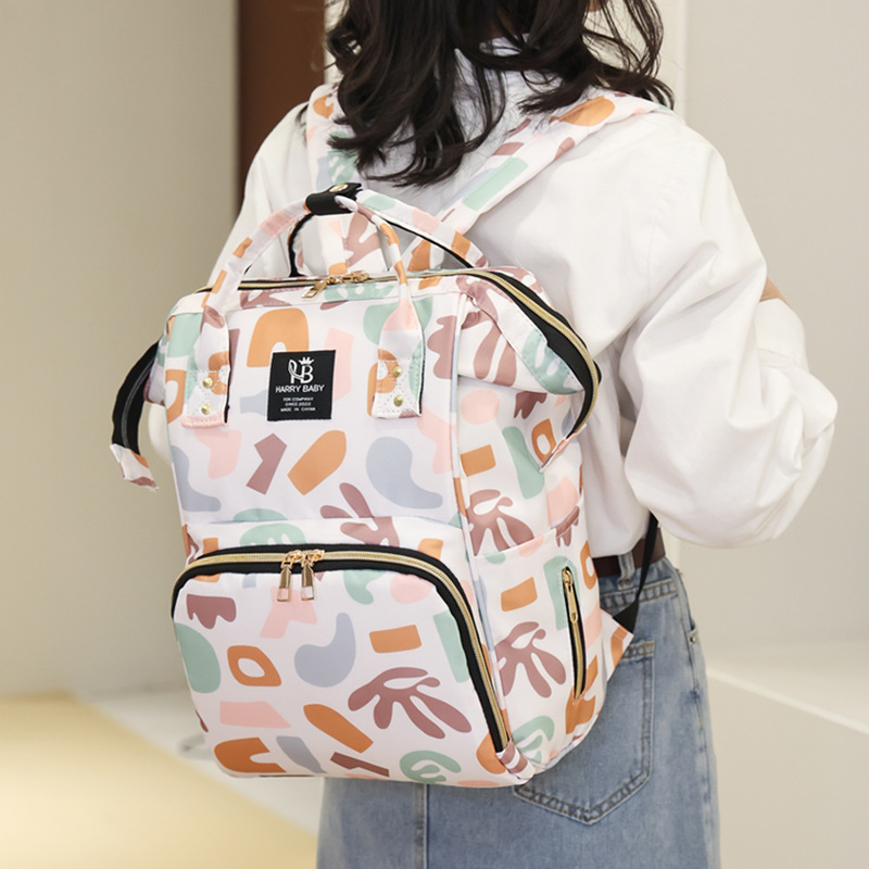 Factory New Maternal and Baby Bag Mummy Bag Large Capacity Fashionable and Convenient Mother-to-be Bag Portable Outgoing Backpack