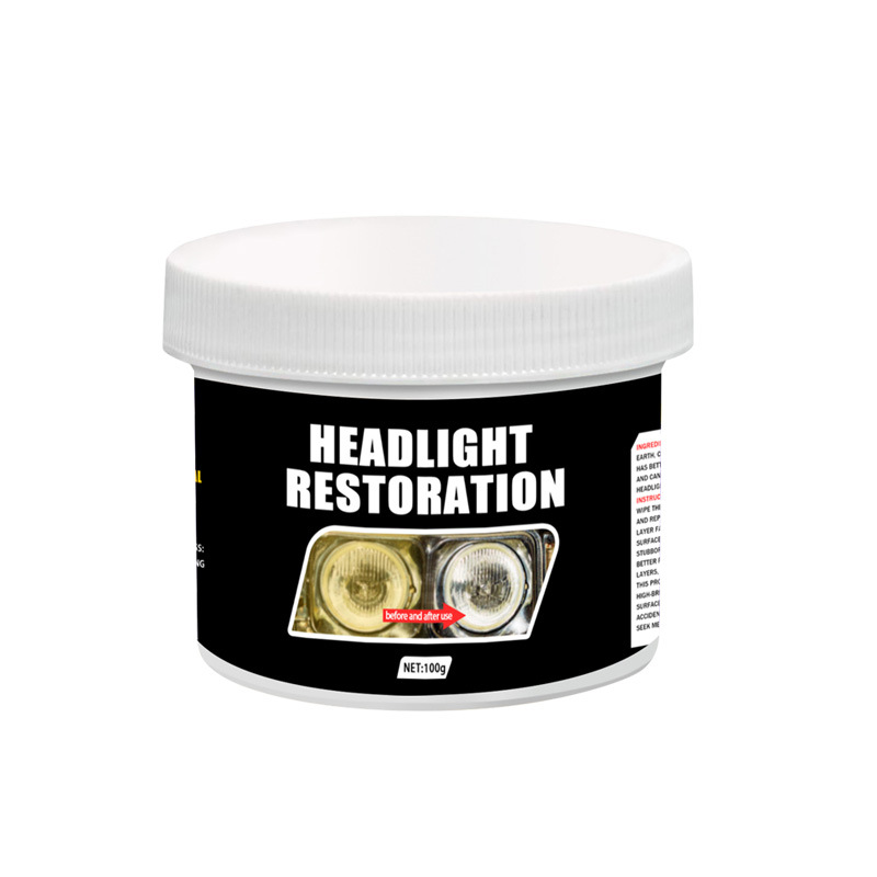 Car Headlight Repair and Renovation Brightening Milk Car Headlight Yellowing Removal and Repair Milk