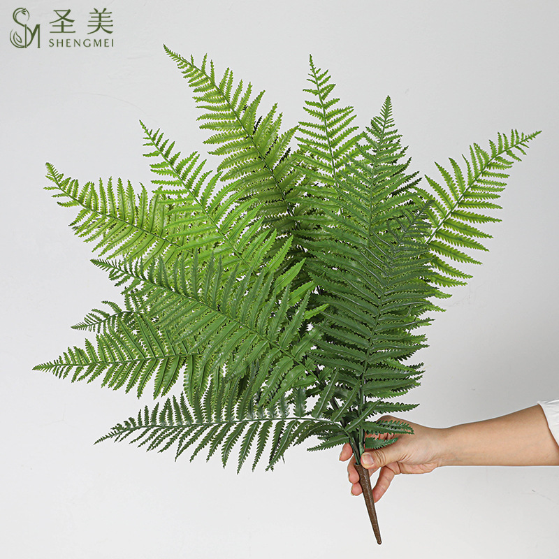 Искусственные папоротники, декор для ландшафта, имитация зеленых растений