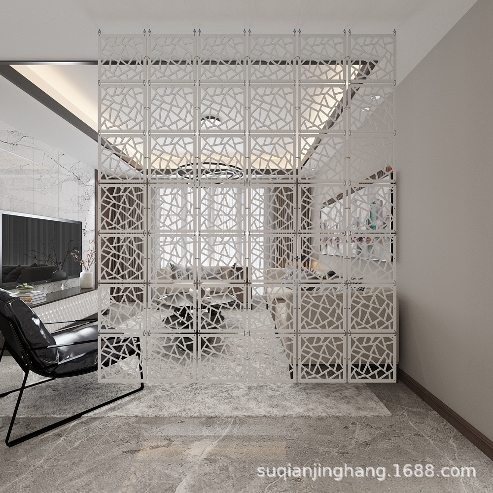 Fashionable European Style Hanging Screen Hanging Living Room Dining Room Bedroom Entrance Room Partition Folding Office Screen Manufacturer